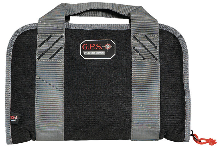 Double "Compact Pistol? Case w/mag storage & dump cup Black