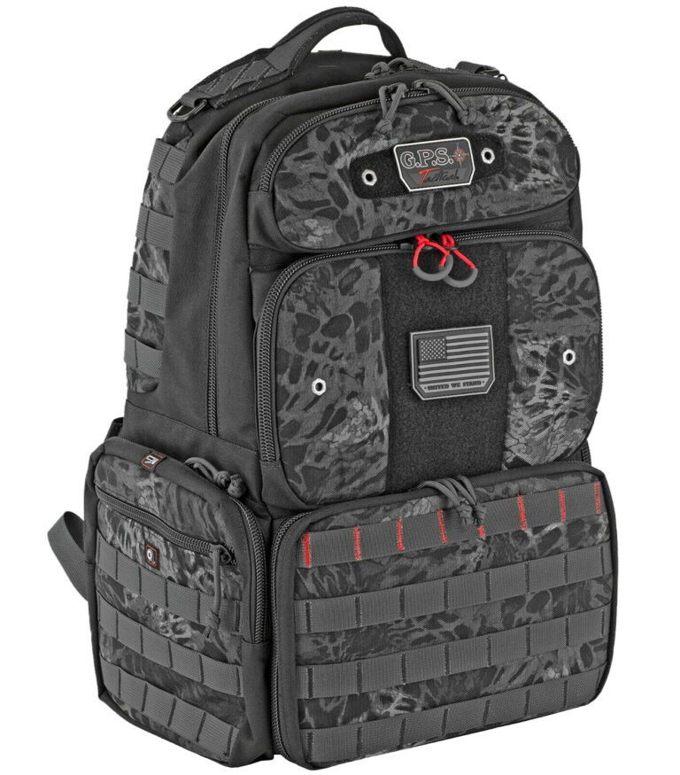 GPS TAC RANGE BACKPACK TALL BLACKOUT