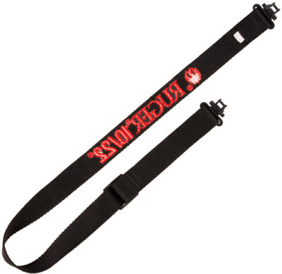 Ruger 27838 10/22  Black/Red Webbing 22-40″ OAL Adjustable Rifle