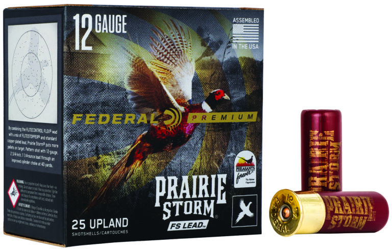 Federal Premium Prairie Storm Shotgun Ammo 12 ga. 2.75 in. 1 1/4 oz. 5 Shot FS Lead 25 rd.