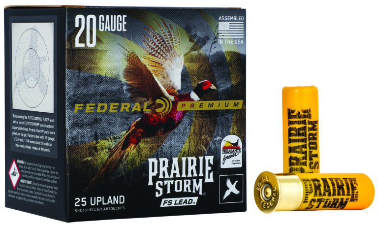Federal Premium Prairie Storm Shotgun Ammo 20 ga. 3 in. 1 1/4 oz. 4 Shot FS Lead 25 rd.