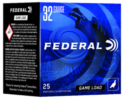Federal N1328 Game-Shok Heavy Field 32Gauge 2.50″ 1/2oz 8Shot 25 Per Box/10 Case
