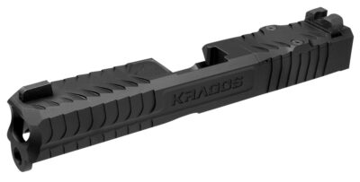 CMC Triggers SLD193GRMR Kragos Slide Black DLC 17-4 Stainless Steel fits Glock G19 Gen3 RMR Cut