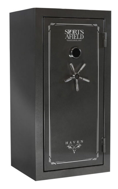 Sports Afield SECSA5930HX Haven  Electronic Keypad/Key Entry Dark Gray Metallic Steel Holds 36 + 6 59″ H x 30″ W x 25″ D Fireproof- Yes