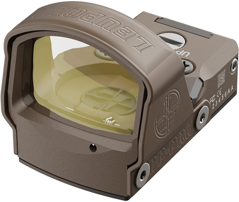 Leupold 181106 DeltaPoint Pro 6 MOA- FDE Flat Dark Earth 25.7 x 17.5mm- 1.01 x 0.68" 6 MOA Red Dot Reticle