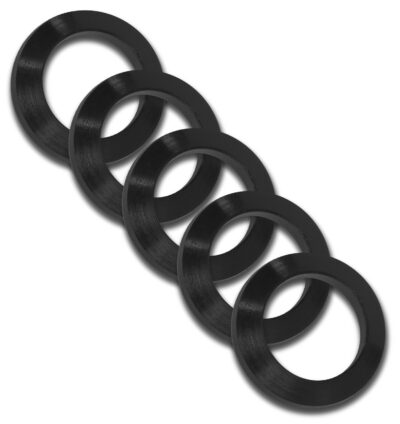 GrovTec US Inc GTHM320 Crush Washer  308 Cal Black Nitride Steel 5/8″-24 tpi Rifle 5 Per Pack