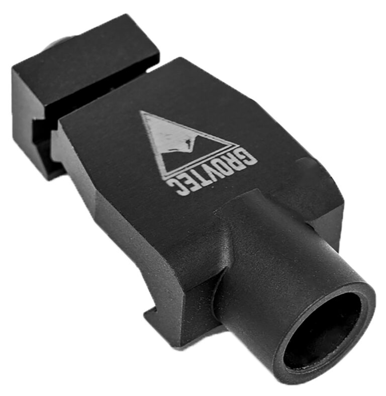 GrovTec US Inc GTSW322 Side Rider Sling Mount Push Button Base  Black Anodized