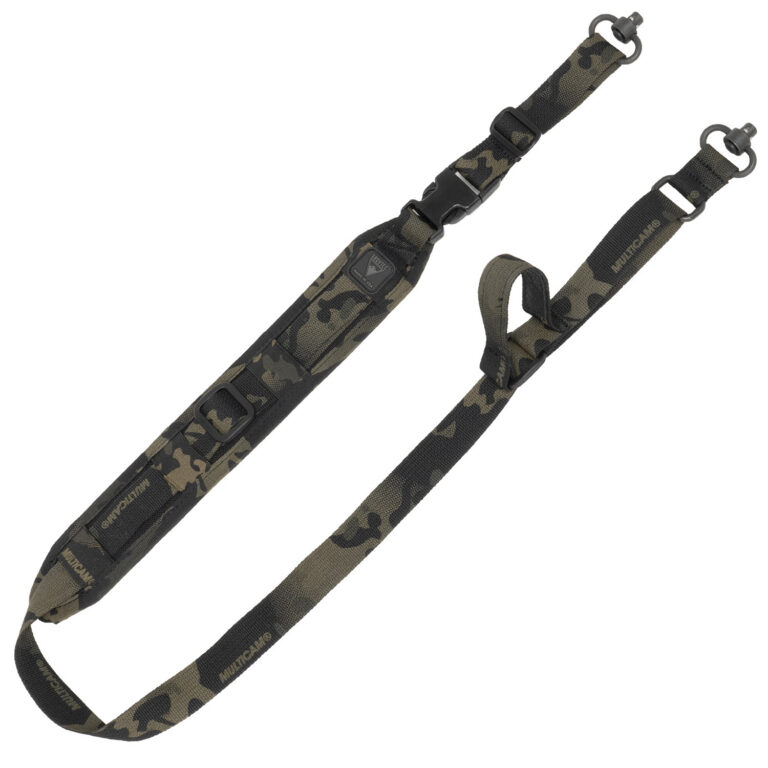 GrovTec US Inc GTSL326 QS 2-Point Sentinel Black Multi-Cam Adjustable Rifle/Shotgun