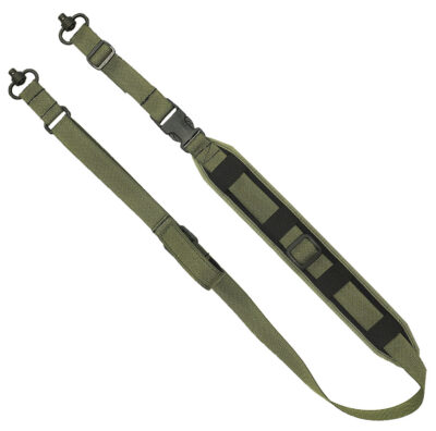 GrovTec US Inc GTSL130 QS 2-Point Sentinel OD Green Adjustable Rifle/Shotgun