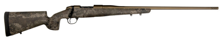 Fierce Firearms FCEFRYLR65CRDBZST Fury LR 6.5 Creedmoor Caliber with 3+1 Capacity, 24" Barrel, Bronze Cerakote Metal Finish & TrueTimber Strata Synthetic Stock, Right Hand (Full Size)