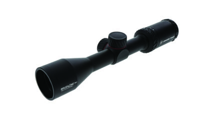 Crimson Trace 0101540 Brushline Pro Black Anodized 3-9x40mm 1″ Tube BDC Muzzleloader Reticle