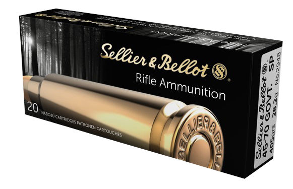Sellier & Bellot Rifle Ammo 45-70 SP 405 gr. 20 rd.