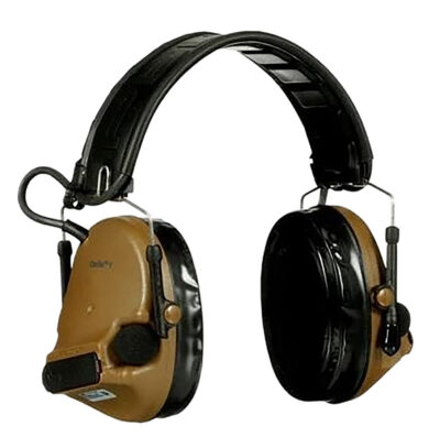 Peltor MT20H682FB09CY ComTac V Hearing Defender Headset 23 dB Over the Head Coyote Brown Adult