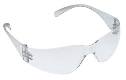 Peltor 1122800000100 Virtua Adult Clear Lens Polycarbonate Clear Frame 100 Per Case