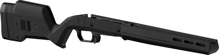 Magpul MAG1069BLKLT Hunter 110 Black Synthetic Fixed with Aluminum Bedding & Adjustable Comb for Savage 110 Short Action Left Hand