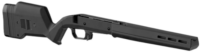 Magpul MAG1069-BLK-RT Hunter 110 Black Synthetic Fixed with Aluminum Bedding & Adjustable Comb for Savage 110 Short Action Right Hand