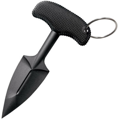Cold Steel 92FPB FGX Push Blade II 2.25″ Fixed Plain Black Griv-Ex Blade/Black Kray-Ex Handle