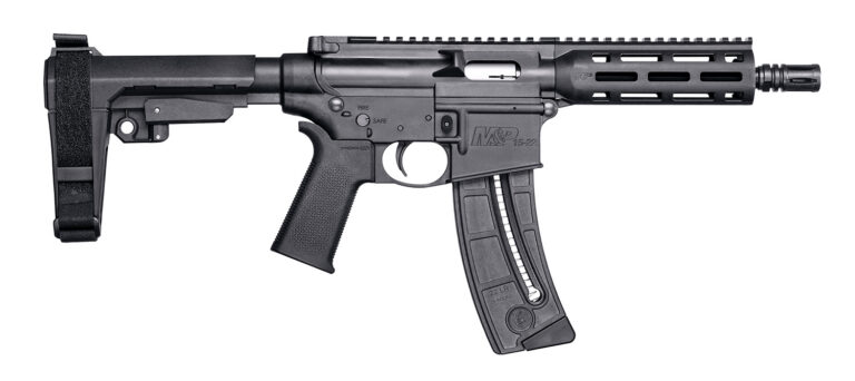 M&P 15-22 22LR 8'' WITH BRACE M&P15-22 PISTOL 22LR 8'' 25+1 WITH BRACE