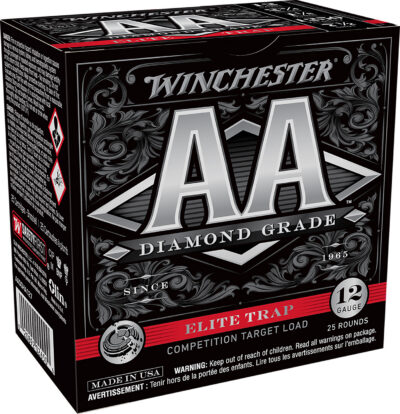 Winchester Ammo AADGHA127 AA Diamond Grade Elite Trap 12Gauge 2.75″ 1 1/8oz 7.5Shot 25 Per Box/10 Case