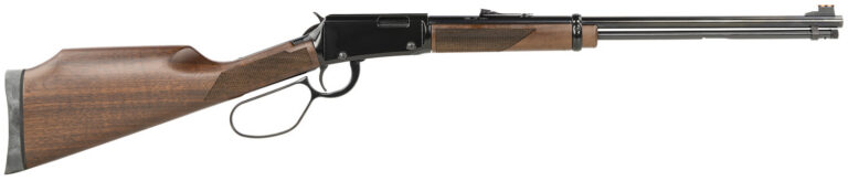 Henry H001VL, Varmint Express, Large Loop, 17 HMR, Checkered American Walnut Stock, Williams Fire Sights, Blued Finish, 20" Barrel