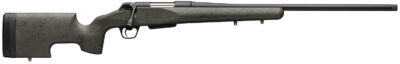 Winchester Guns 535732299 XPR SR 6.8 Western Caliber with 3+1 Capacity, 24″ Threaded Barrel, Black Perma-Cote Metal Finish & Black Webbed Green Grayboe Renegade Long Range Stock Right Hand (Full Size)