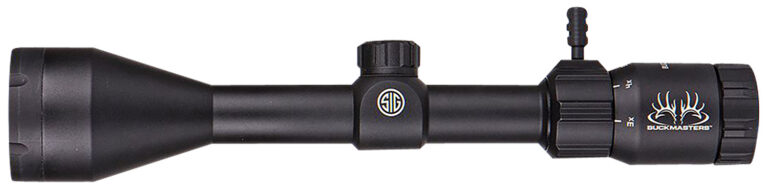 Sig Sauer Electro-Optics SOBM33002 Buckmasters Black Anodized 3-9x 50mm 1" Tube BDC Reticle