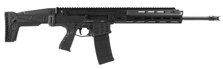 CZ-USA 08610 Bren 2 MS Carbine 5.56x45mm NATO Caliber with 16" Barrel, 30+1 Capacity, Black Anodized Metal Finish, Black Folding Adjustable Stock & Stippled Black Synthetic Grip Right Hand- Converted to CA Compliant