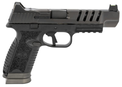 FN 66100843 509 LS Edge 9mm Luger 5″ Barrel 17+1, Matte Black Polymer Frame With Mounting Rail, No Manual Safety, Optics Ready