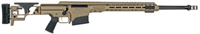 MRAD Folding Stock 6.5 Creedmoor 24” Fluted W (2) 10RND MAGS FDE Cerakote