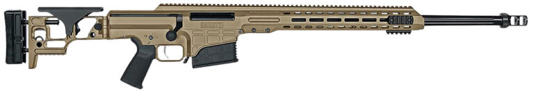 MRAD Folding Stock 6.5 Creedmoor 24'' Fluted W (2) 10RND MAGS FDE Cerakote