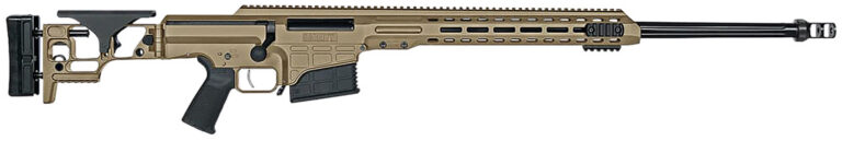 MRAD Folding Stock 300 PRC 26'' Fluted W (2) 10RND MAGS FDE Cerakote