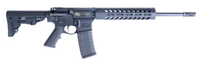 HM Defense HM15F556 Guardian F5 5.56x45mm NATO Caliber with 16″ Barrel, 30+1 Capacity, Black Anodized Metal Finish, Black Mil-Spec HM Stock & Polymer Grip Right Hand