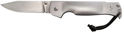 Cold Steel CS95FB Bushman Pocket 4.50″ Folding Clip Point Plain Stone Washed 4116 Stainless Steel Blade/Stone Washed 420 Stainless Steel Handle Includes Pocket Clip