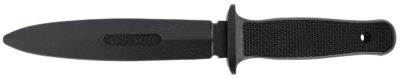 Cold Steel CS92R10D Peace Keeper I Rubber Trainer 7″ Fixed Plain Blade Black Santoprene