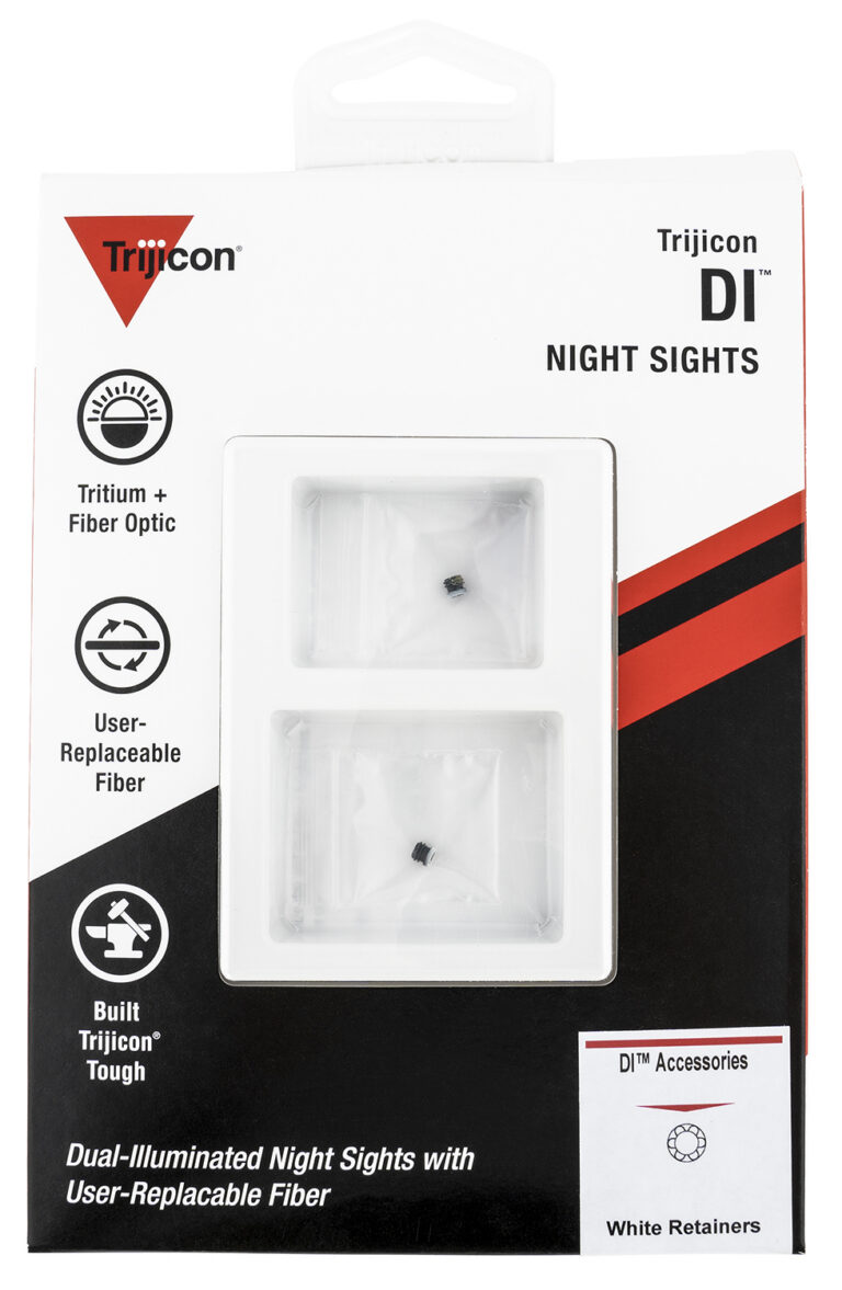 DI? NIGHT SIGHT FIBER RETAINERS DI NIGHT SIGHT RETAINER PACK, WHITE