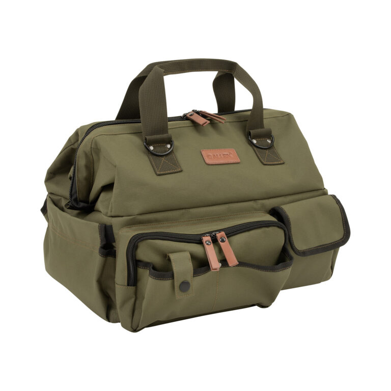 ALLEN TRIUMPH RANGE BAG WITH PISTOL MAT GREEN RIPSTOP