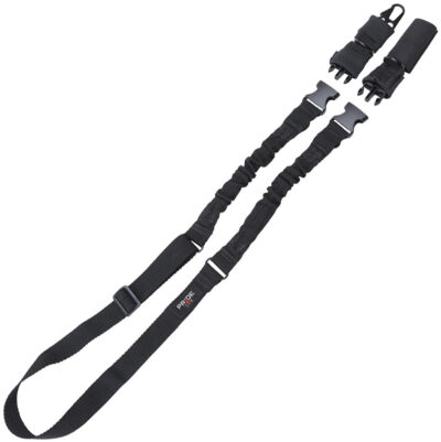 Tac Six 8911 Citadel Single & Double Point Sling Black Webbing 50″ OAL Single to Two Point MSR