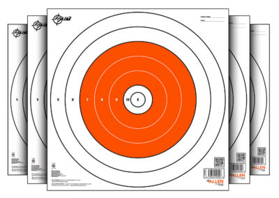 EzAim Bullseye Paper Targets 12×12 12 pk.