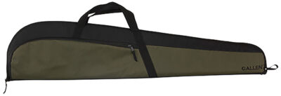 Allen 69346 Powell Rifle Case 46″ Green w/Black Trim 600D Polyester, Foam Padding, Large Accessory Pocket & Lockable Zippers