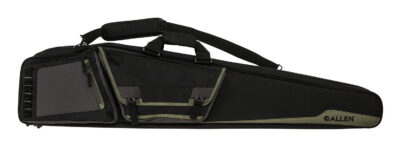 Allen 90650 Rocky Double Rifle Case 50″ Black Endura w/Tan Trim, Daisy Chain Loops, Lockable Zippers, Adjustable/Removeable Padded Shoulder Strap Holds 2 Rifles
