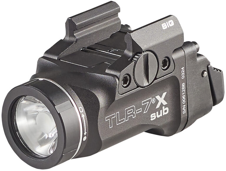 Streamlight 69401 TLR-7 Sub Gun Light Black Anodized 500 Lumens White LED Sig Sauer P365/P365 XL