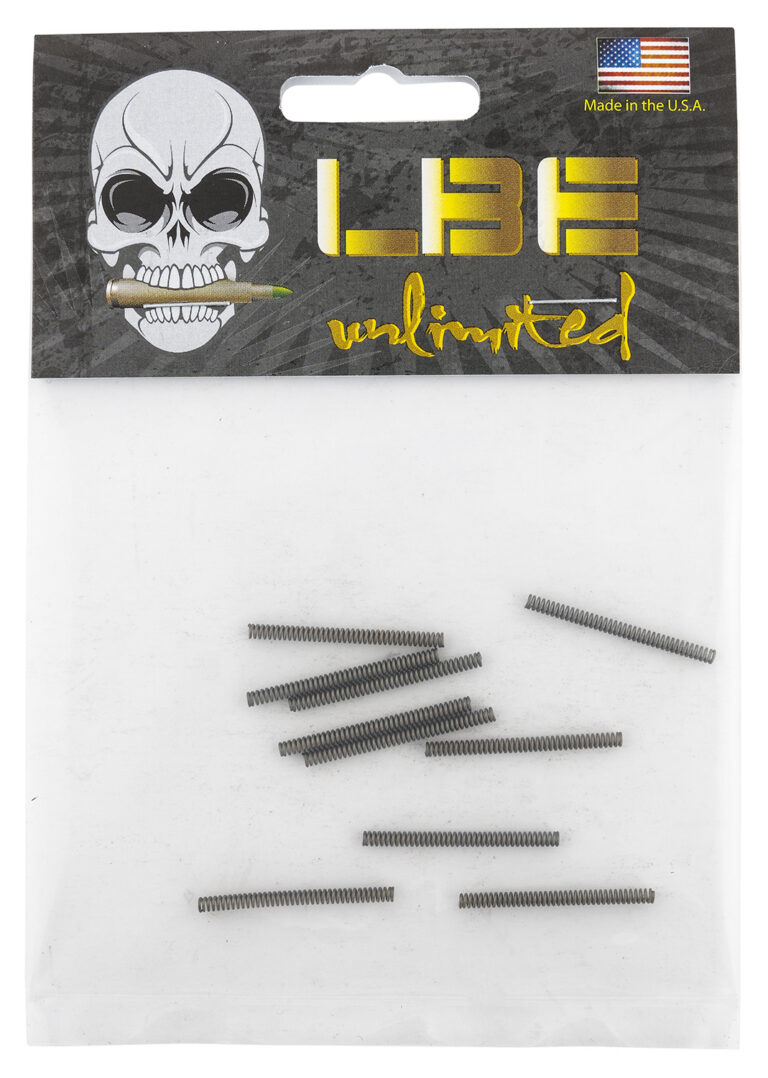 LBE Unlimited, Take Down Detent Spring, For AR, Black, 10-Pack