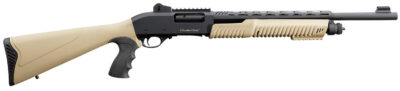 CD 301 Tac Pump 12ga/3in 18.5in FDE Stock/ Blued Pic rail Ghost ring