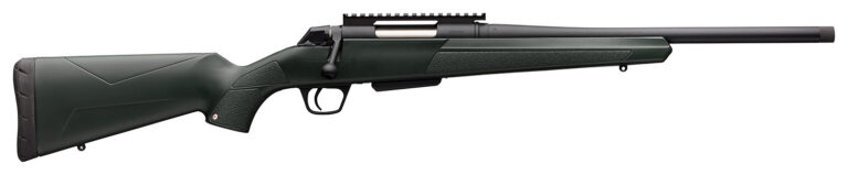 Winchester Repeating Arms 535757299 XPR Stealth 6.8 Western Caliber with 3+1 Capacity, 16.50" Threaded Barrel, Black Perma-Cote Metal Finish & Green Synthetic Stock Right Hand (Full Size)