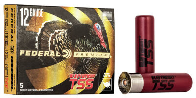 Federal PTSSX195F79 Premium Turkey Heavyweight TSS 12Gauge 3.50″ 2 1/2oz 7/9Shot 5 Per Box/50 Case
