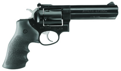 Ruger 1756 GP100  Sports South Exclusive 357 Mag 6 Shot 5″ Blued Full Lug Steel Barrel, Blued Cylinder Blued Steel Frame, Black Finger Grooved Rubber Grip, Transfer Bar Safety, Exposed Hammer