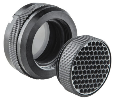 Meprolight USA 5626090000 Polarizer/Flash Guard Kit  Rifle Black Compatible w/ Mepro M21