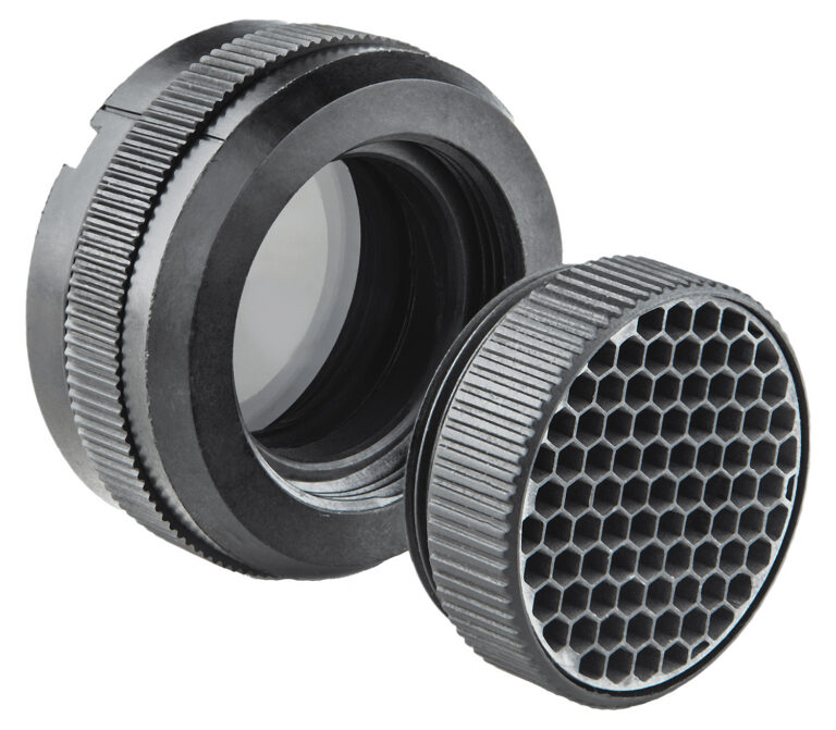 Meprolight USA 5626090000 Polarizer/Flash Guard Kit Rifle Black Compatible w/ Mepro M21