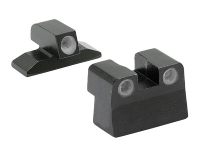 Meprolight USA 102423101 Tru-Dot  Green Tritium White Outline Front Sight-Green Tritium White Outline Rear Sight Bersa Thunder 380