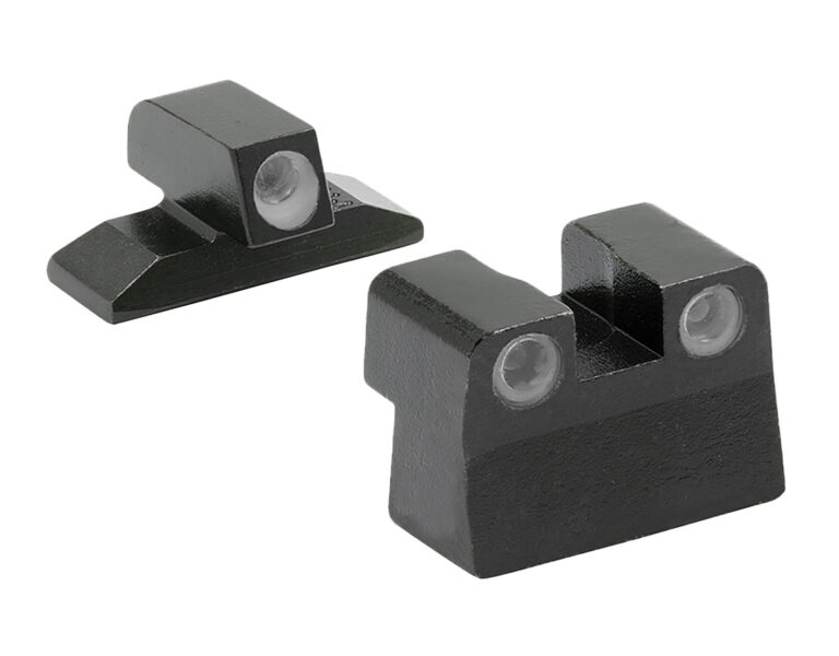 Meprolight USA 102423101 Tru-Dot Green Tritium White Outline Front Sight-Green Tritium White Outline Rear Sight Bersa Thunder 380